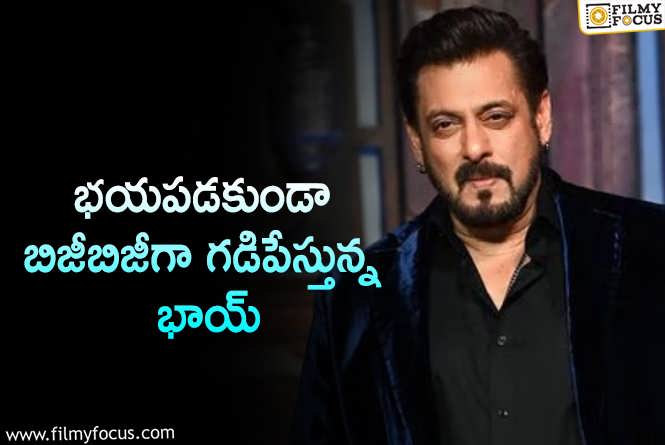 Salman Khan: డేంజర్ అని తెలిసినా వెనక్కి తగ్గని సల్మాన్ ఖాన్!