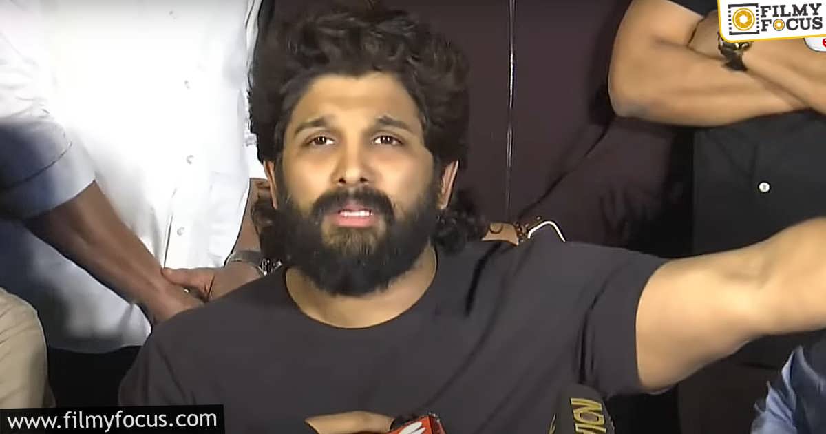 Allu Arjun strong reaction to Revanth Reddy Statements (1)