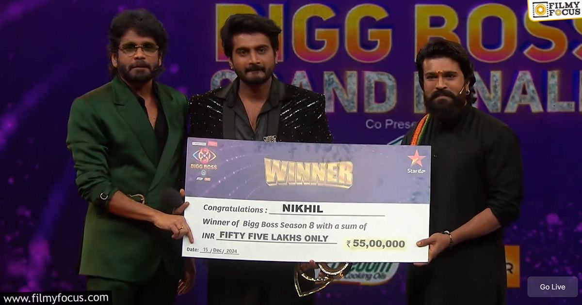 Bigg Boss 8 Telugu Winner Nikhil