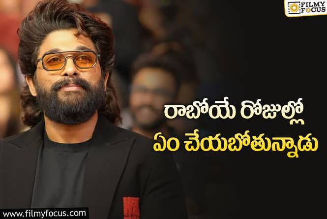 Allu Arjun: అల్లు అర్జున్ నెక్స్ట్ ప్లాన్ ఏంటీ?