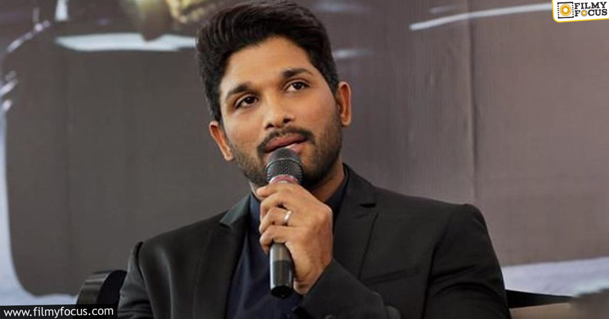 Allu Arjun appreciates that action movie director