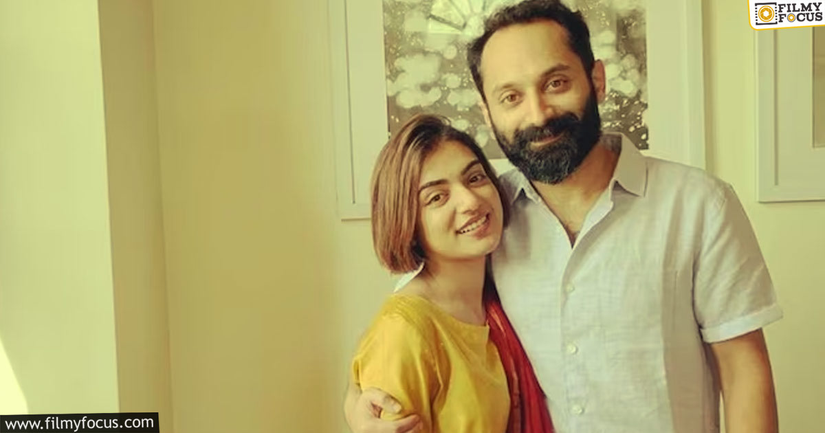 Nazriya Nazim opens up about Fahadh Faasil health issue