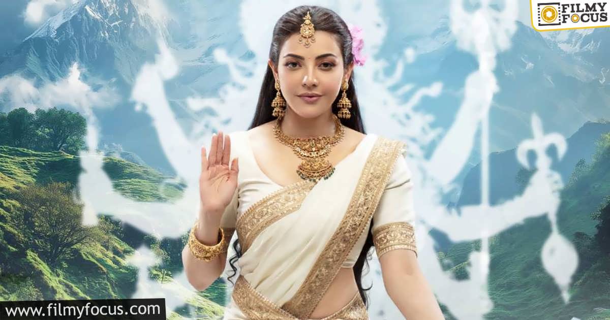 Trolling on Kajal Aggarwal's Parvati Look From Kannappa Movie (1)