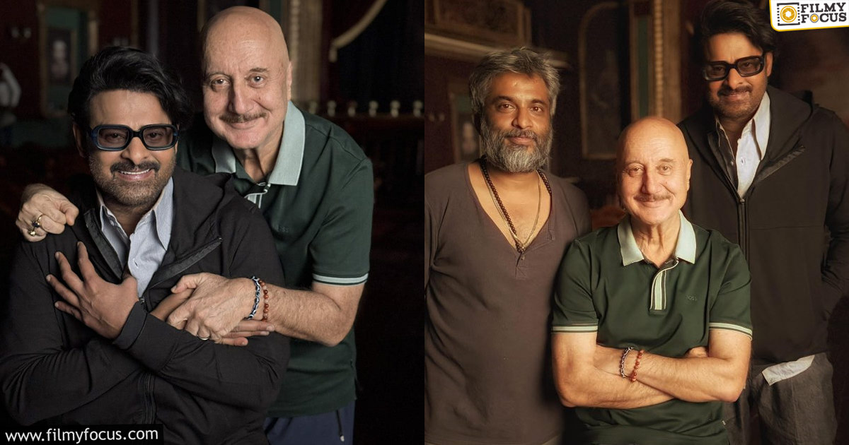 Anupam Kher in Prabhas Fauji Movie