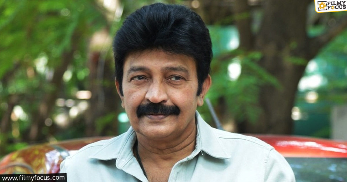 Hero Rajasekhar struggling for roles in Tollywood