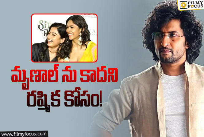 Nani: నాని పాన్ ఇండియా ప్లాన్స్.. రంగంలోకి నేషనల్ క్రష్?