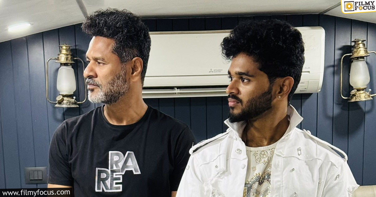 Prabhu Deva introduces son Rishi Raghavendra Deva