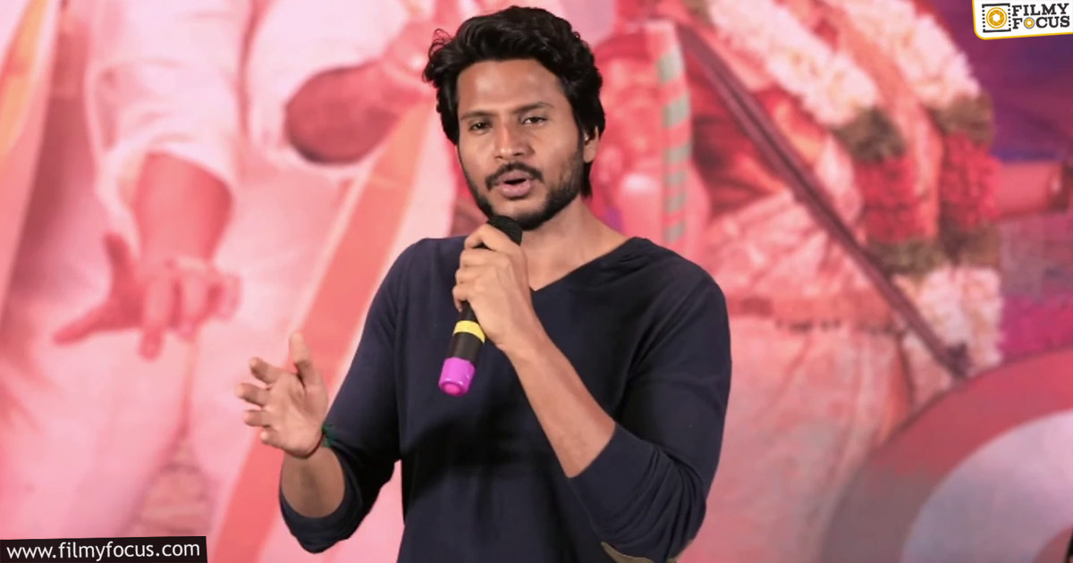 Sundeep Kishan comments shocks everyone