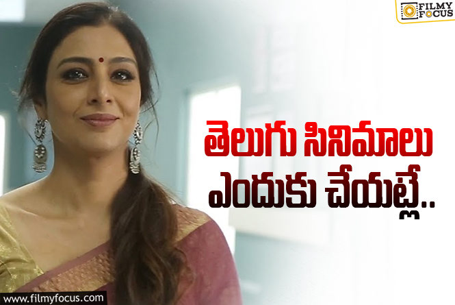 Tabu: టబు ఏం చేస్తోంది.. ఆఫర్స్ రావడం లేదా?