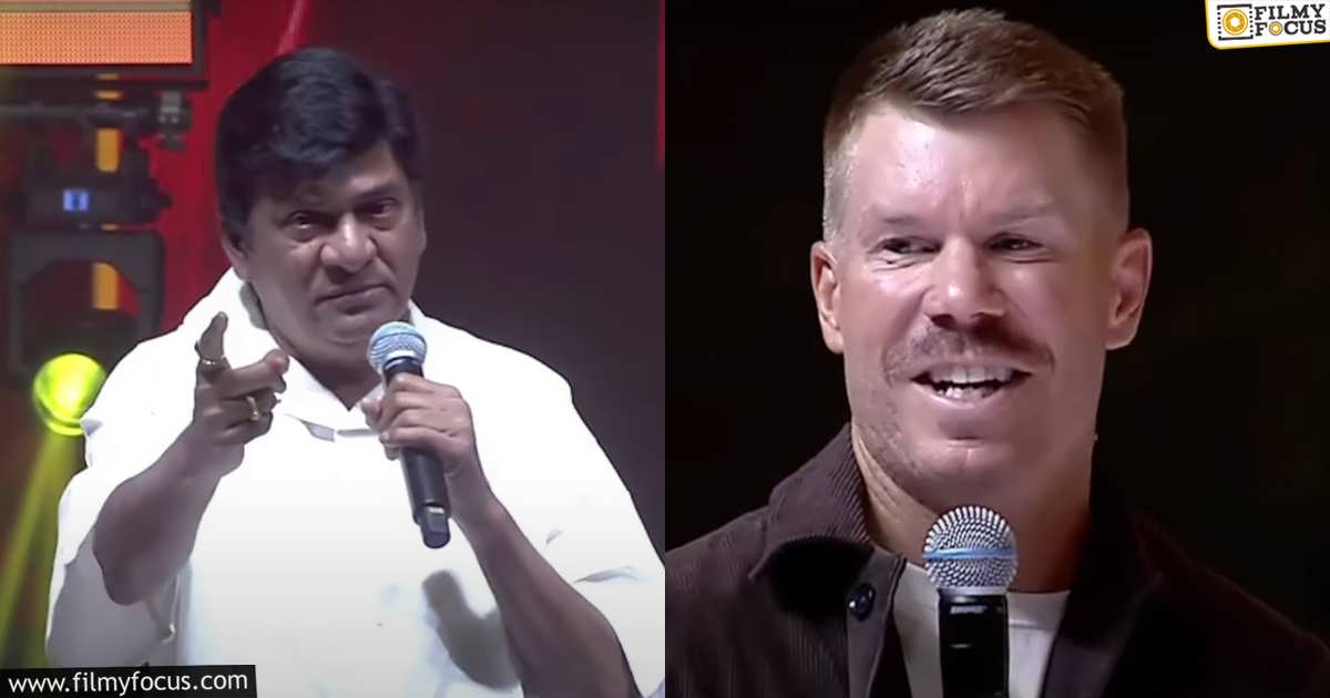 David Warner Reaction Towards Rajendra Prasad Commentn (1)