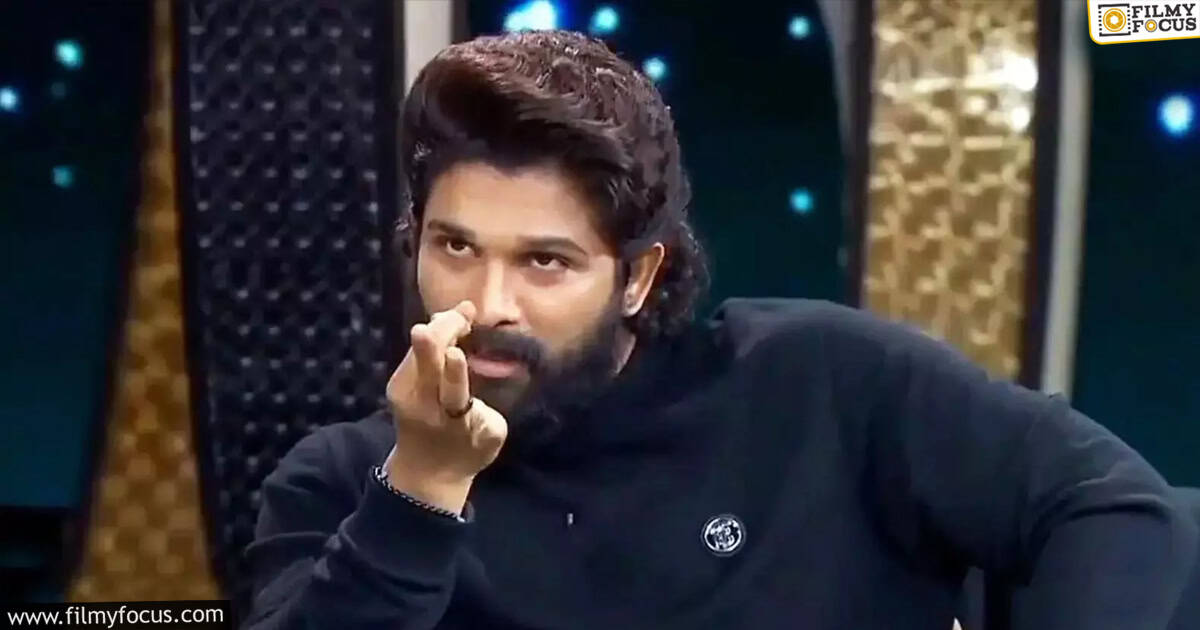 Allu Arjun Skips CM Revanth Reddy in His Thank You Greeting Note