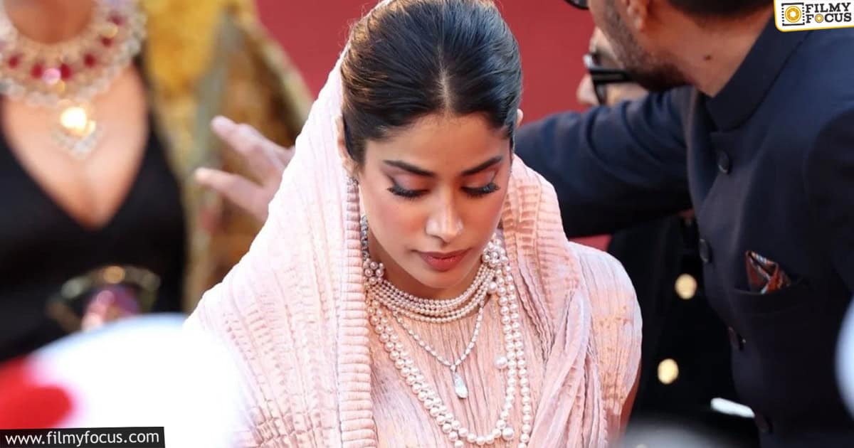 Janhvi Kapoor Brings Sridevi-era Glam to Cannes 2025