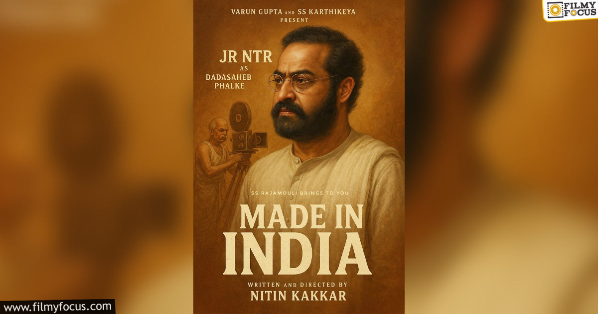 Jr NTR will star in biopic of Dadasaheb Phalke