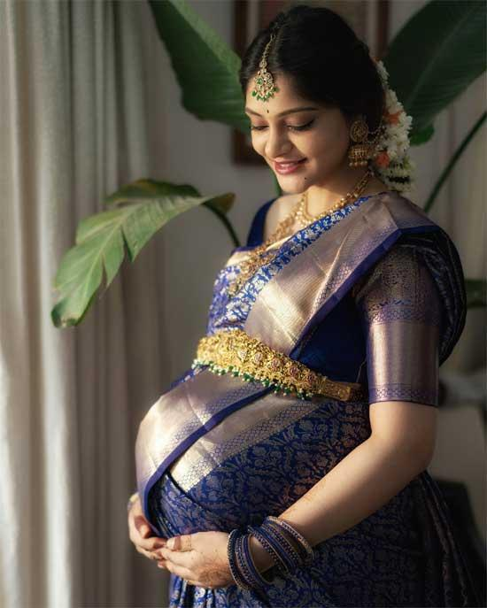 Kiran Abbavaram wife Rahasya shares her baby shower photos