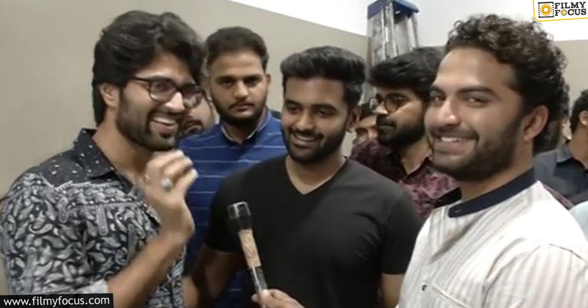 Once Again Telugu Director Planning for Vijay Devarakonda
