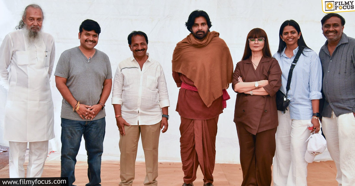 Pawan Kalyan finishes shooting for Hari Hara Veera Mallu Movie