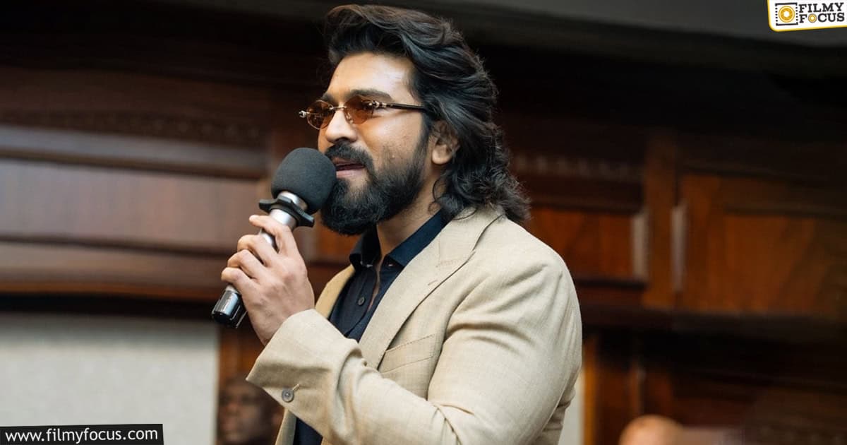 Ram Charan Promises Peddi will be bigger than Rangasthalam 