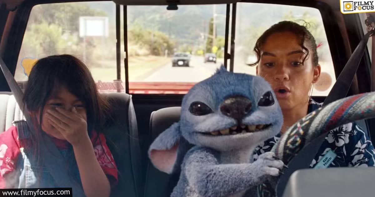 Rashmika in Lilo & Stitch Disney Promotion Buzz (1)