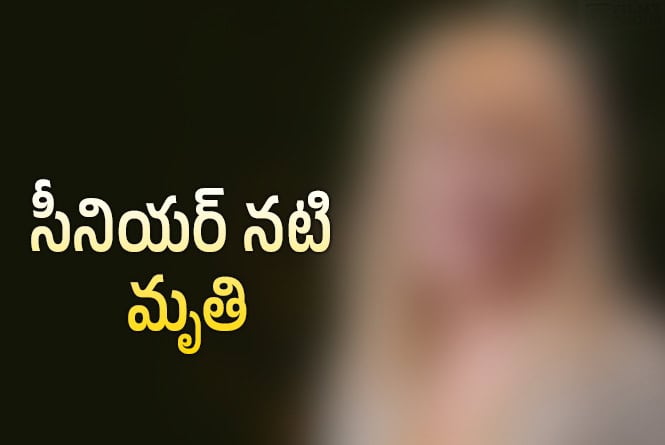 సినీ పరిశ్రమలో విషాదం.. అనారోగ్యంతో నటి కన్నుమూత!