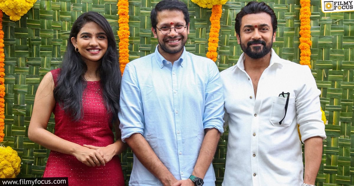 Suriya’s New Film with Venky Atluri Launched with a Pooja Ceremony (1)