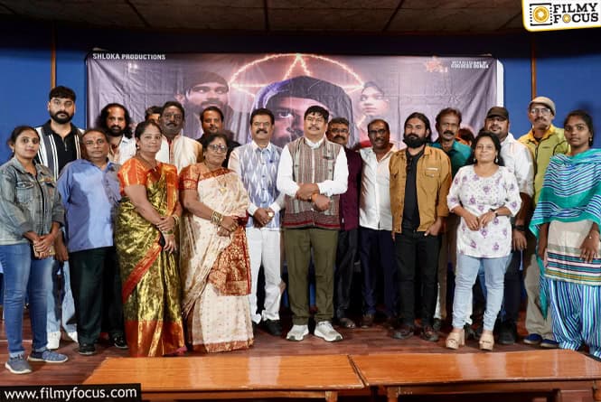 చిత్ర పరిశ్రమ పెద్దల చేతుల మీదుగా “బ్లాక్ నైట్” సాంగ్స్, ట్రైలర్ లాంచ్