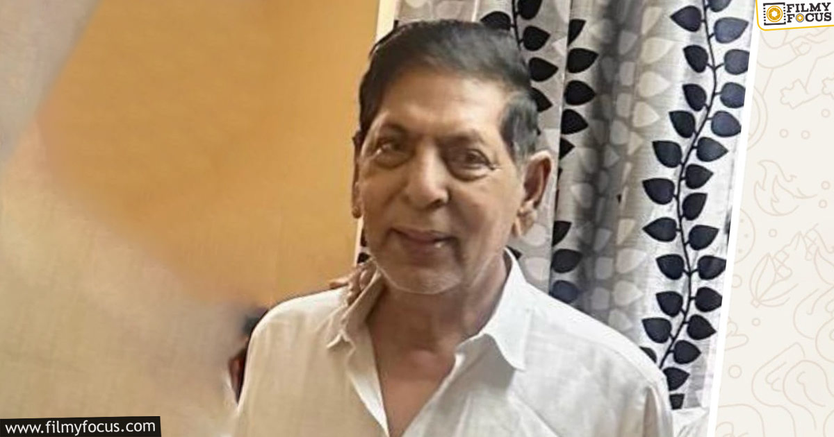 Star Actor Allam Gopalarao Passed Away