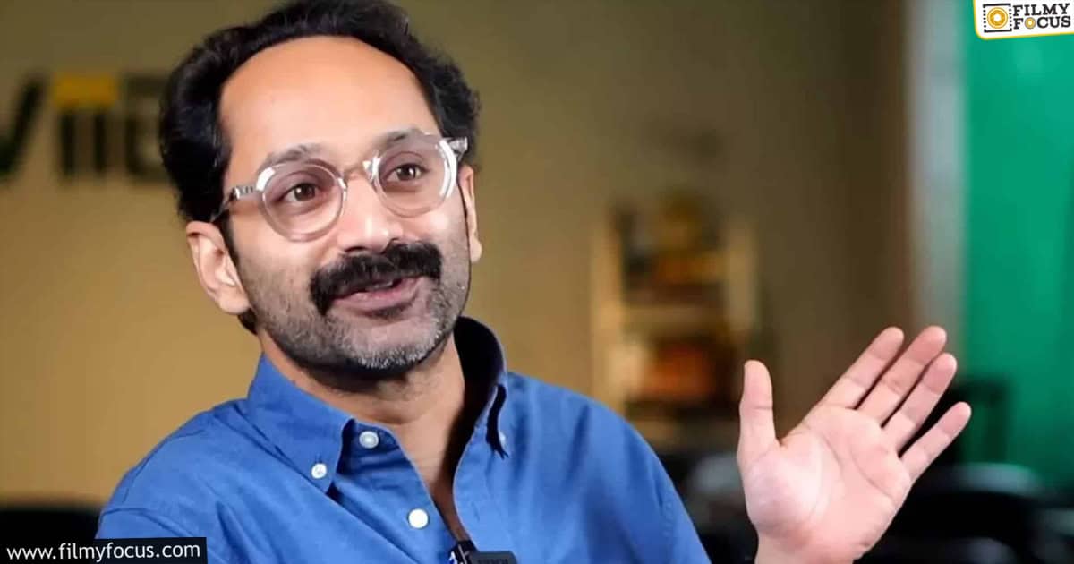 Fahadh Faasil comments or career gone viral