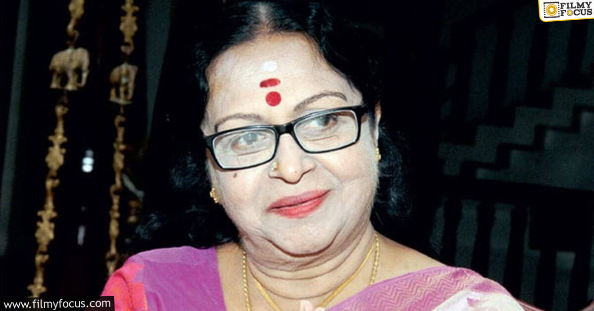Legendary Actress Saroja Devi Passes Away