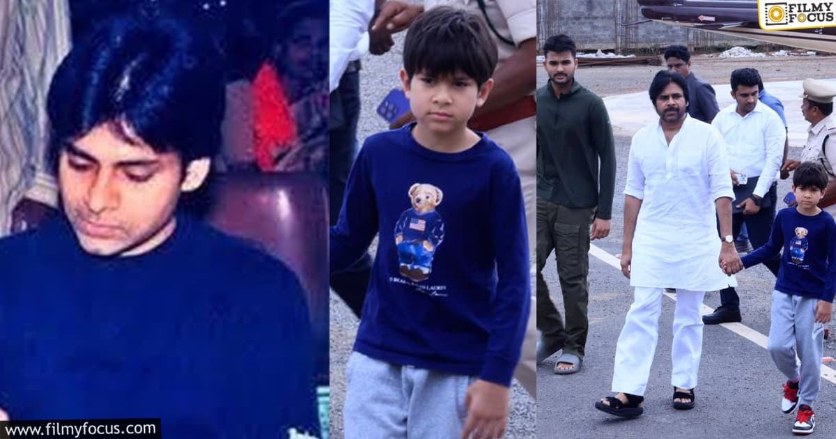 Pawan Kalyan son Mark Shankar Latest Photo Goes Viral