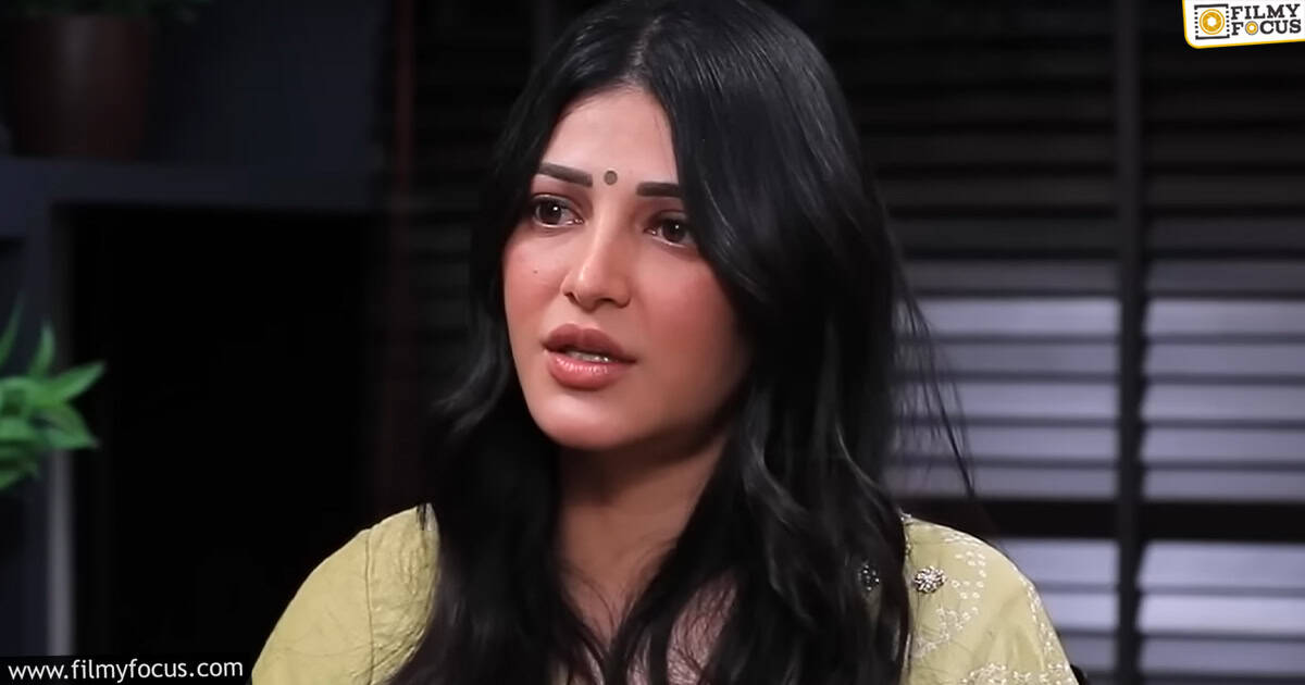 Shruthi hassan counter to age gap comments