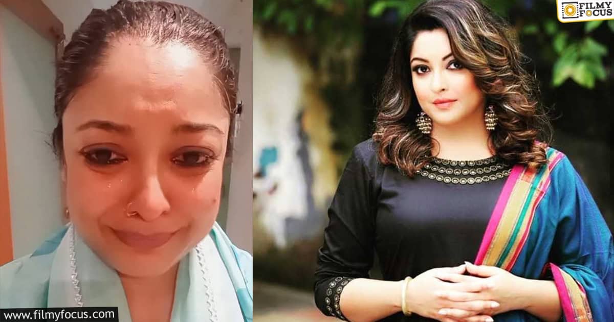 Star Actress Tanushree Dutta emotional selfie video goes viral