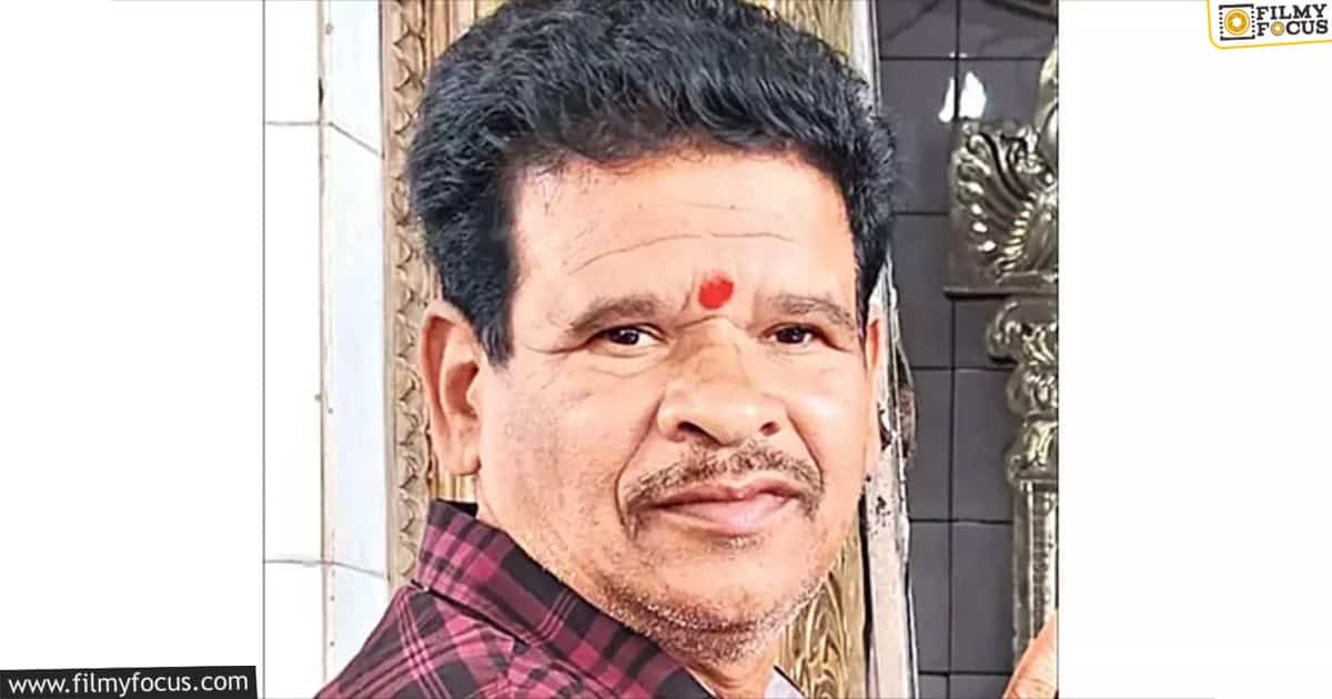 Tollywood star director Rambabu passes away3