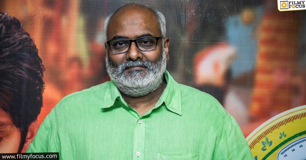 Vasishta about youtube thumbnails on keeravani