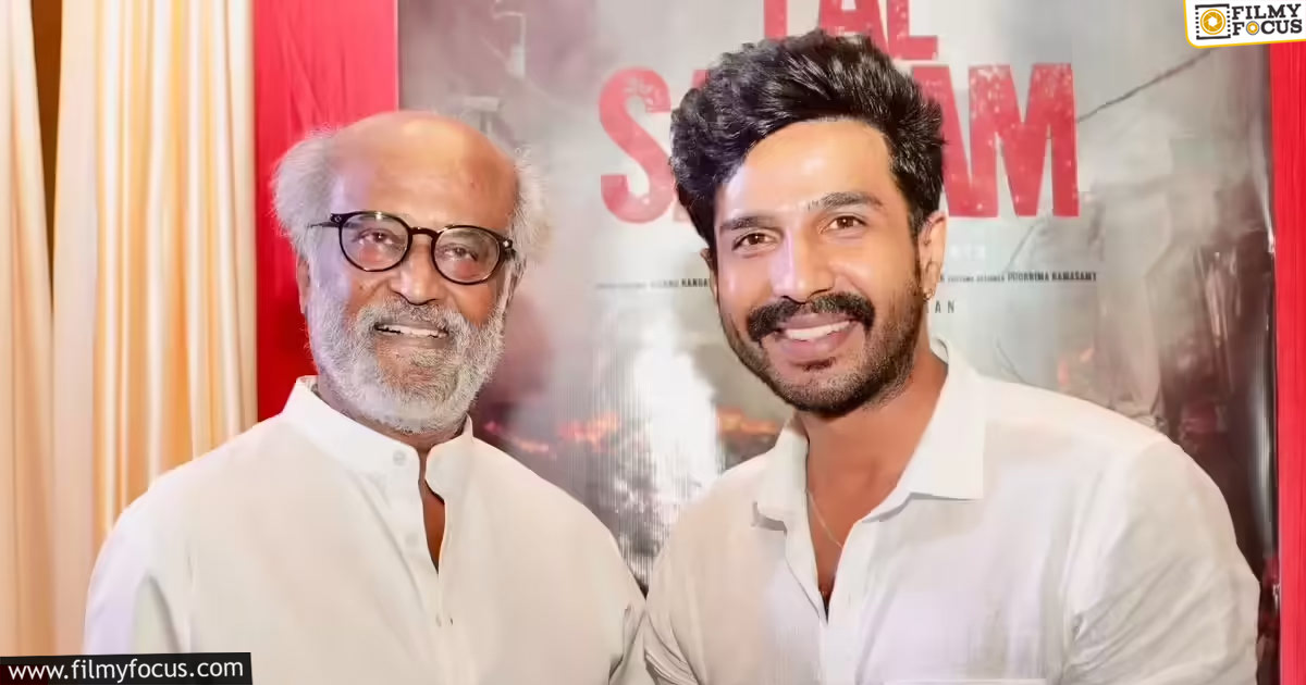 Vishnu Vishal comments on Rajinikanth