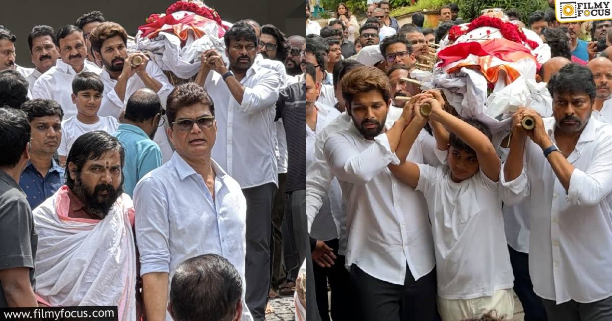allu arjun and chiranjeevi