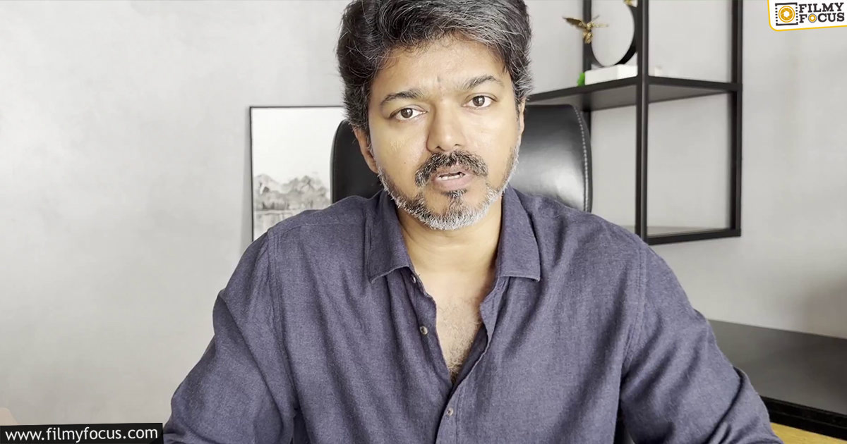 Vijay responds to the Karur stampede incident with a video
