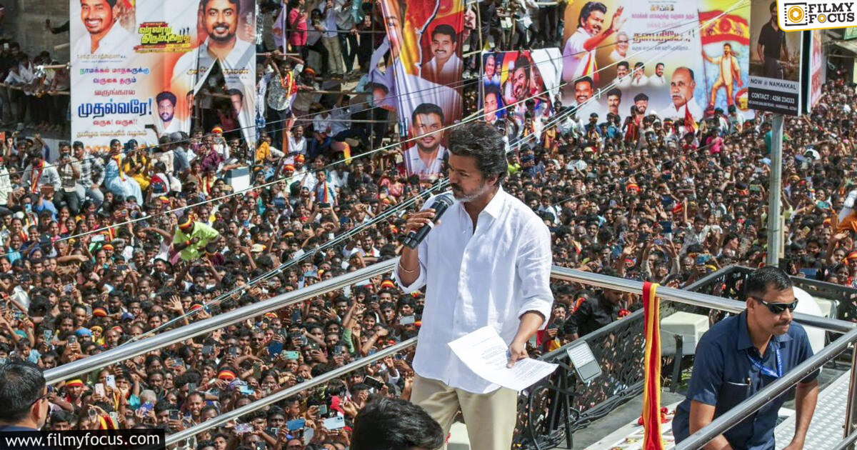 Vijay responds to the Karur stampede incident with a video