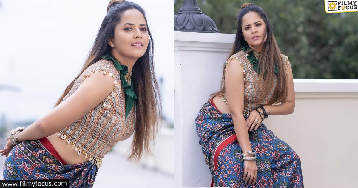 anasuya latest glamour pics