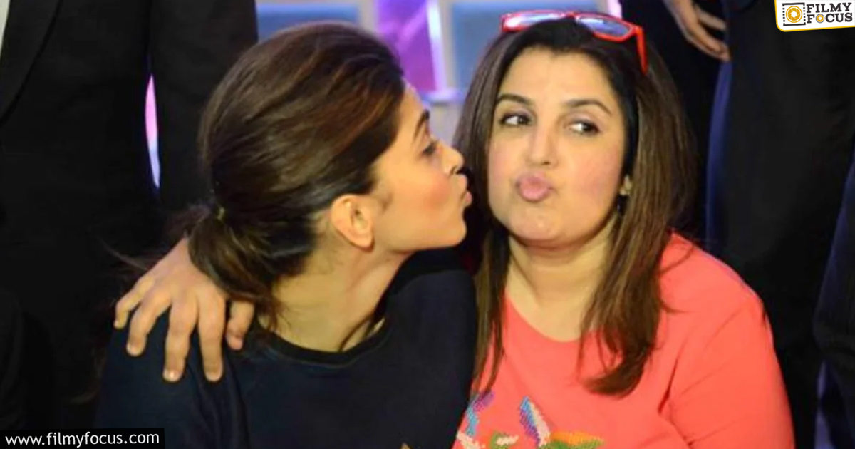 Deepika Padukone opens on issue with Farah Khan1