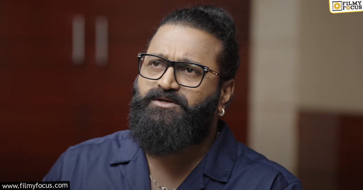 Rishab Shetty about his first movie on the occasion of Kantara