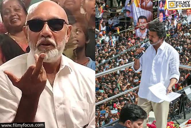 Sathyaraj, Vijay: ‘ఛీ’ అంటూ విజయ్ కరూర్ ఘటనపై కట్టప్ప షాకింగ్ కామెంట్స్