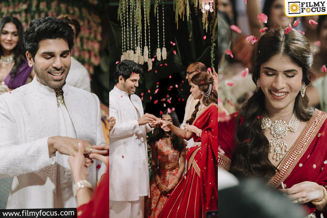 Allu Sirish: ఘనంగా జరిగిన శిరీష్-నైనికా..ల నిశ్చితార్థం