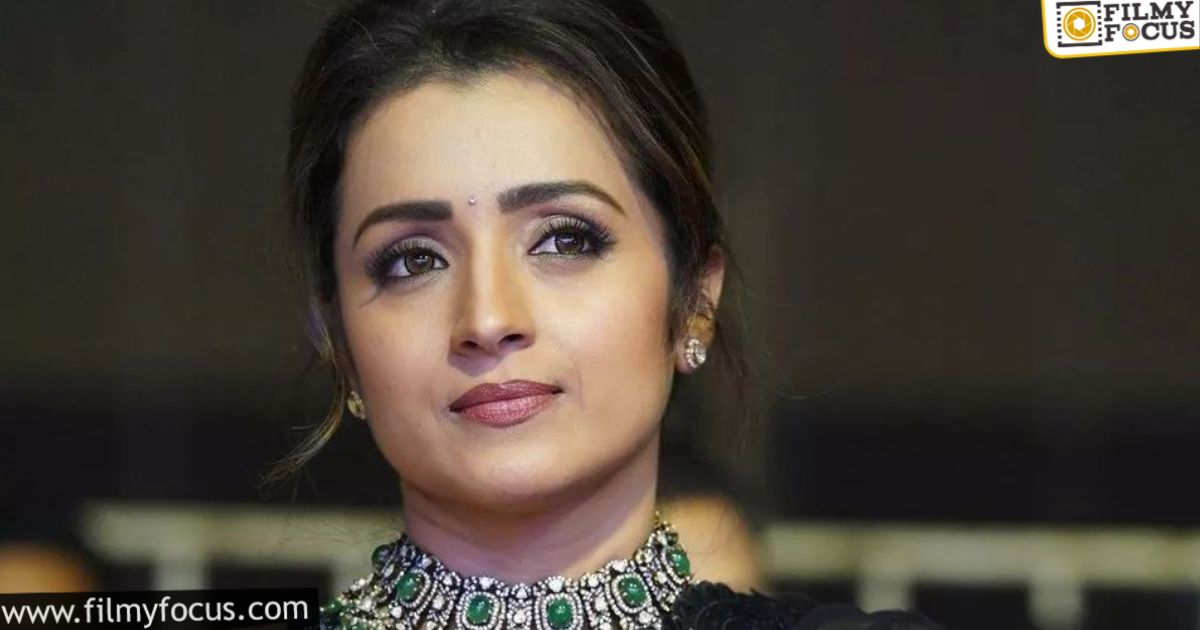 trisha fires on rumours