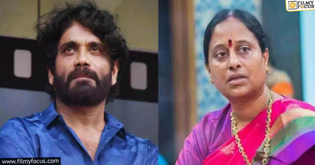 Konda Surekha Says Sorry To Nagarjuna