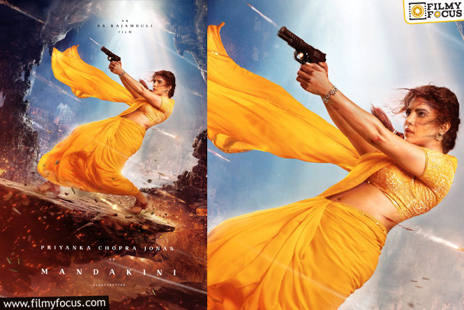 Priyanka Chopra: మహేష్‌ కోసం చీర కట్టిన గన్… ప్రియాంక లుక్ అదిరిందిగా!