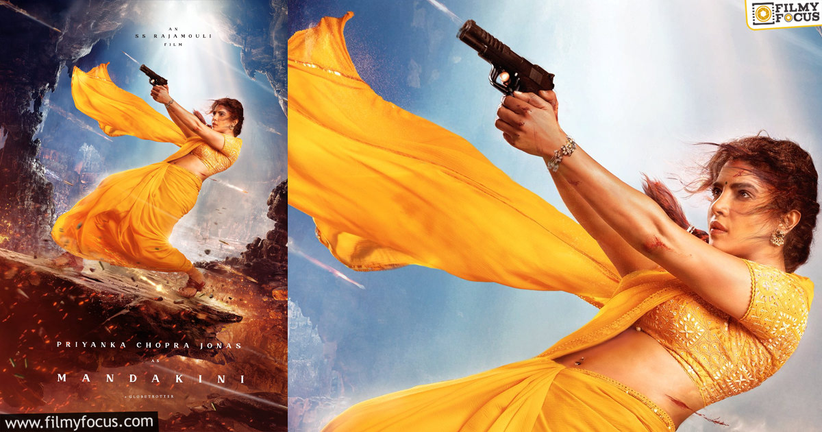 Priyanka Chopra as Mandakini from the world of GlobeTrotter