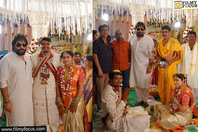 Sandeep Reddy Vanga: శిష్యుడి వివాహానికి సందీప్ రెడ్డి వంగా..
