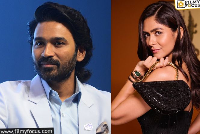 Dhanush And Mrunal: వైరల్ అవుతున్న ధనుష్, మృణాల్ లవ్ సింబల్ కామెంట్స్…….!