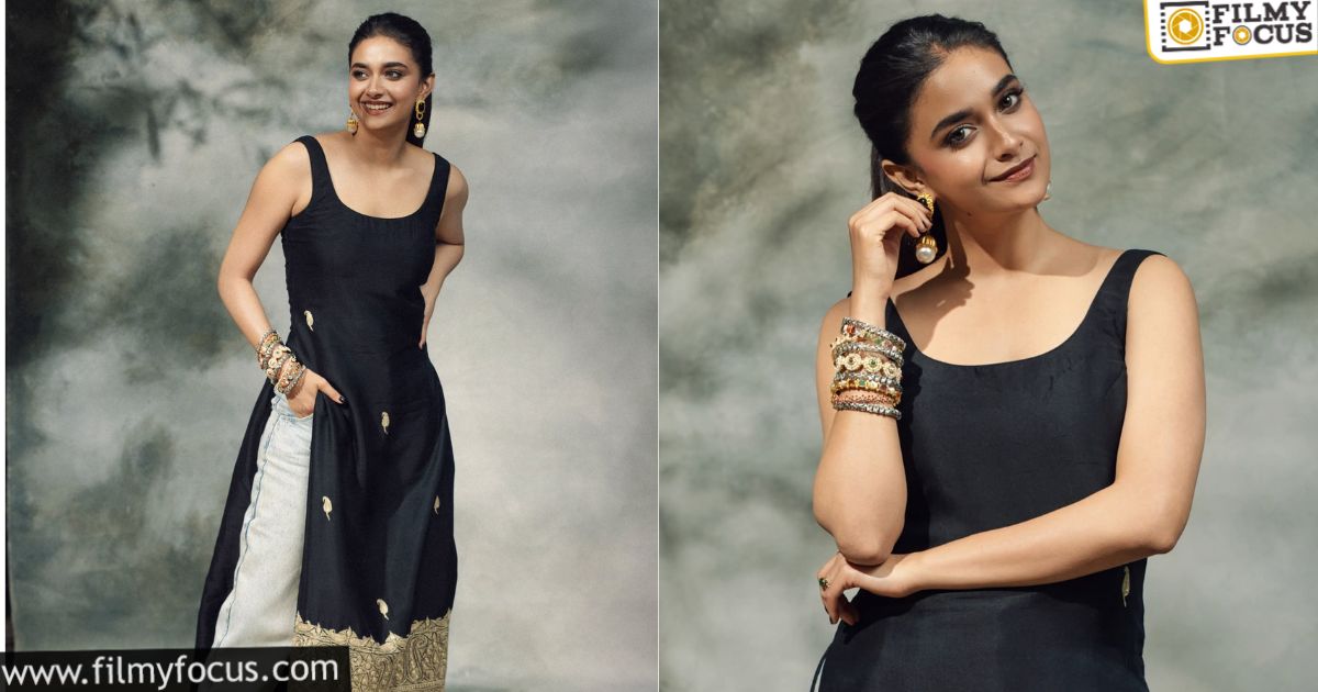 keerthy suresh about her look