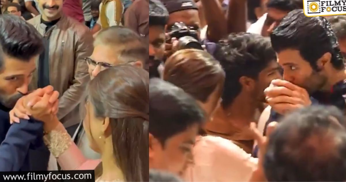 vijay devarakonda at girl friend success meet